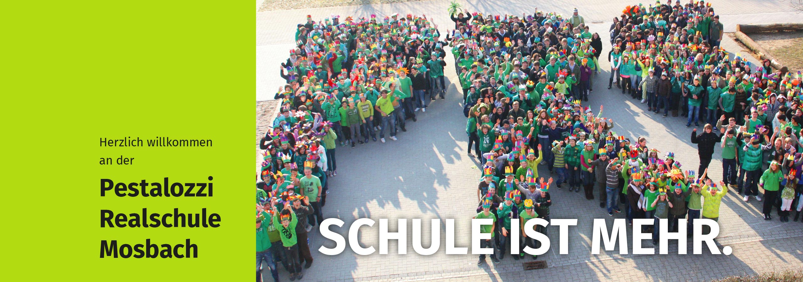 Herzlich Willkommen an der Pestalozzi Realschule Mosbach