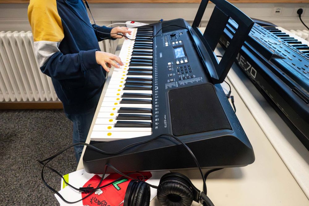 Keyboard spielen